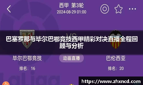 巴塞罗那与毕尔巴鄂竞技西甲精彩对决直播全程回顾与分析